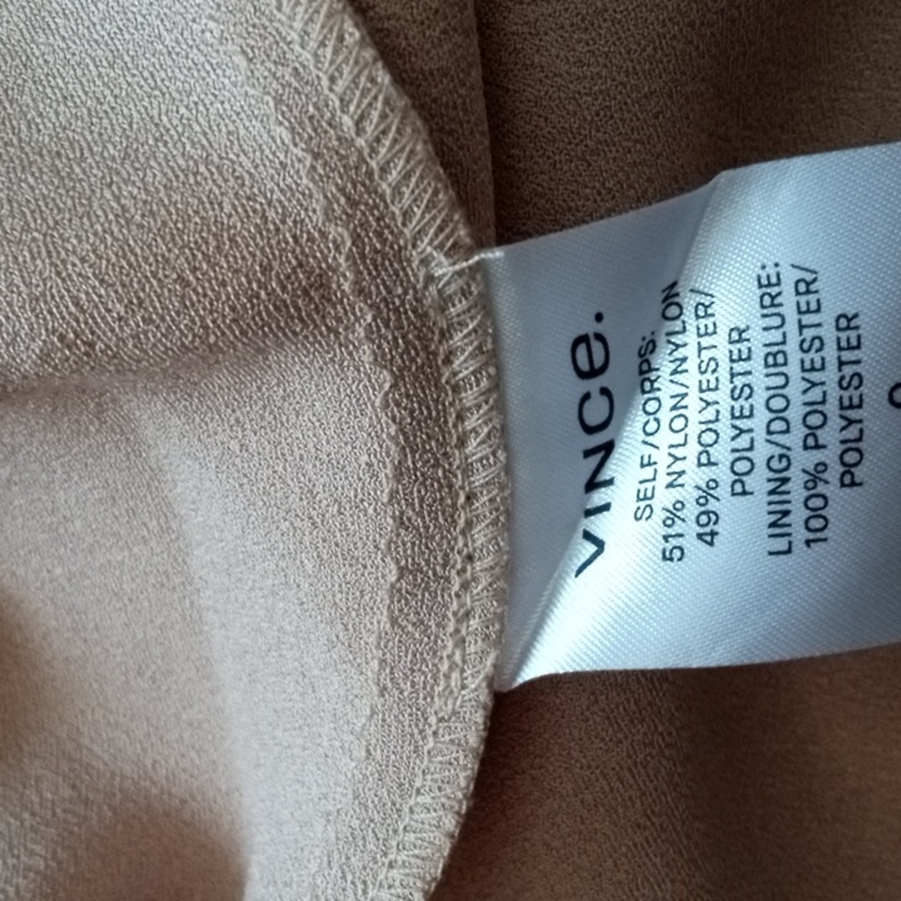 Vince Blush Pink Slip Midi Dress - Picture 7 of 7